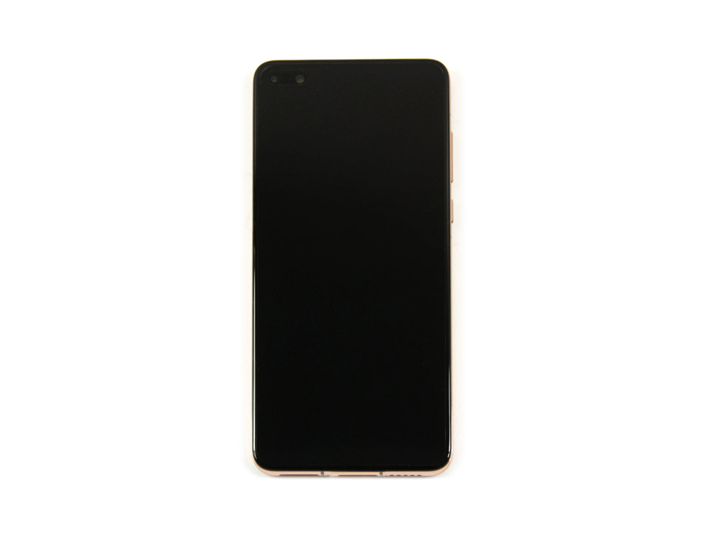 Huawei P40-scherm en digitizer met frame Blush Gold-servicepakket
