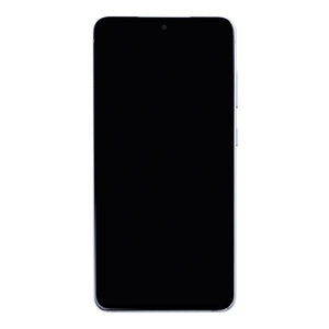 Samsung Galaxy S21 FE G990B Display And Digitizer With Frame White Soft-OLED