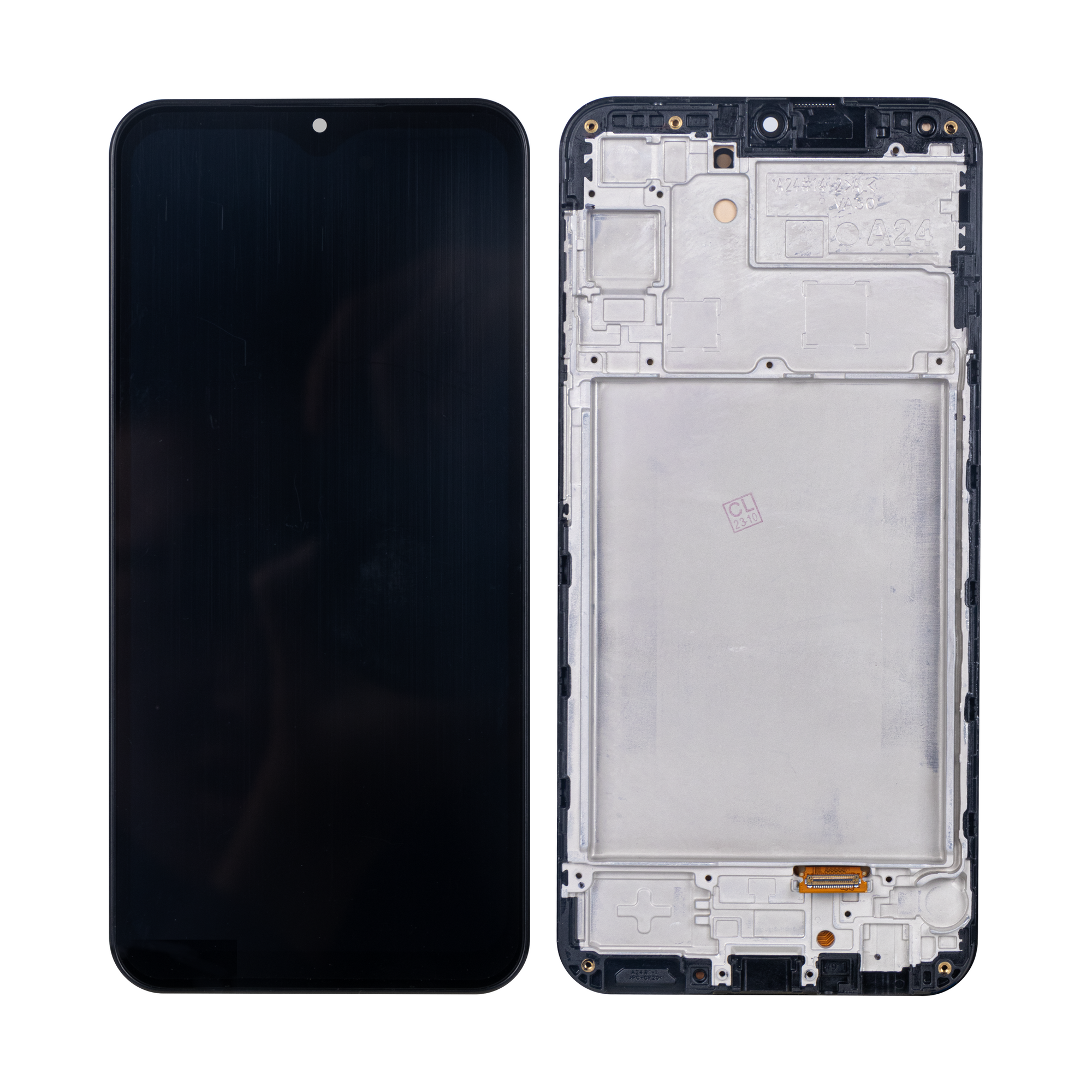Samsung Galaxy A24 4G A245F Display en Digitizer met Frame Zwart Soft-OLED