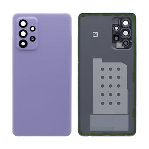 Samsung Galaxy A52 A525F, A526B, A52s A528B achterkant met lens Awesome Violet OEM