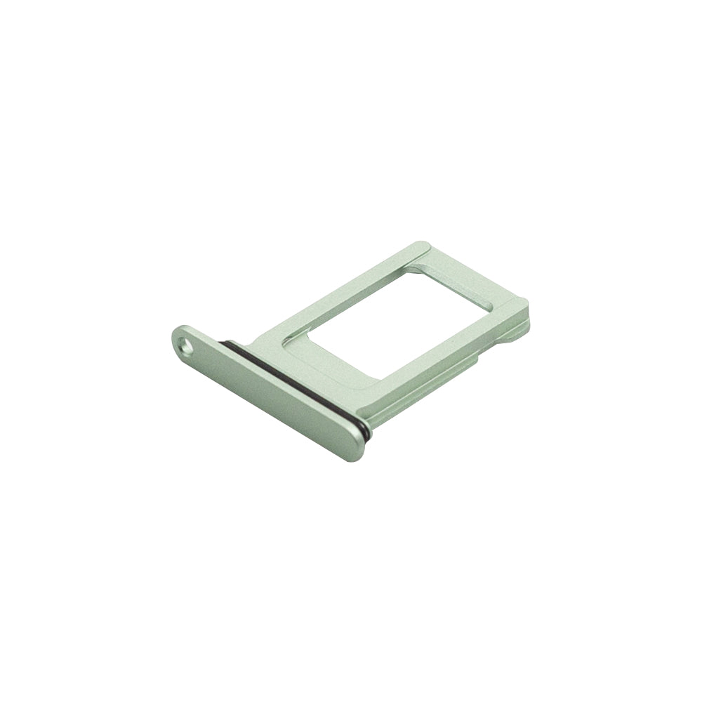 For Apple iPhone 12 Sim Kaarthouder Groen Getrokken