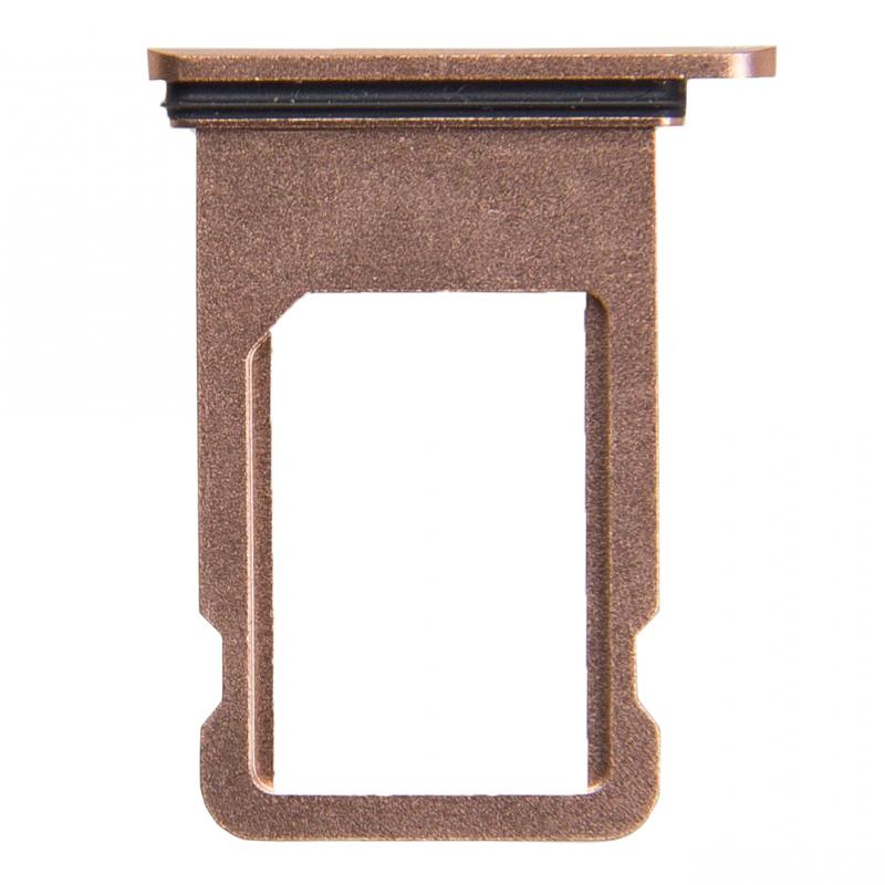 For Apple iPhone 8 Sim Kaarthouder Goud Getrokken