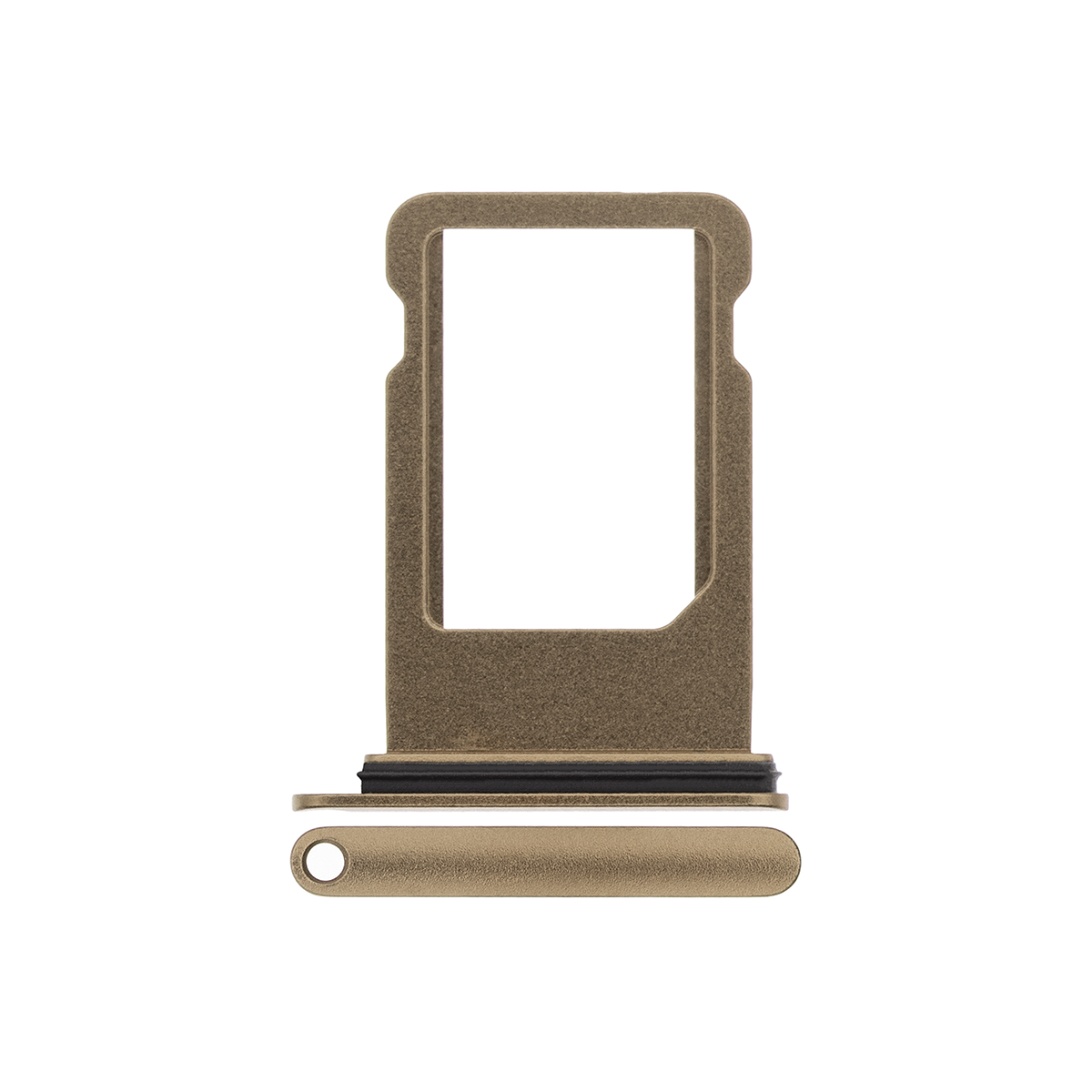 For Apple iPhone 8 Sim Kaarthouder Goud Getrokken