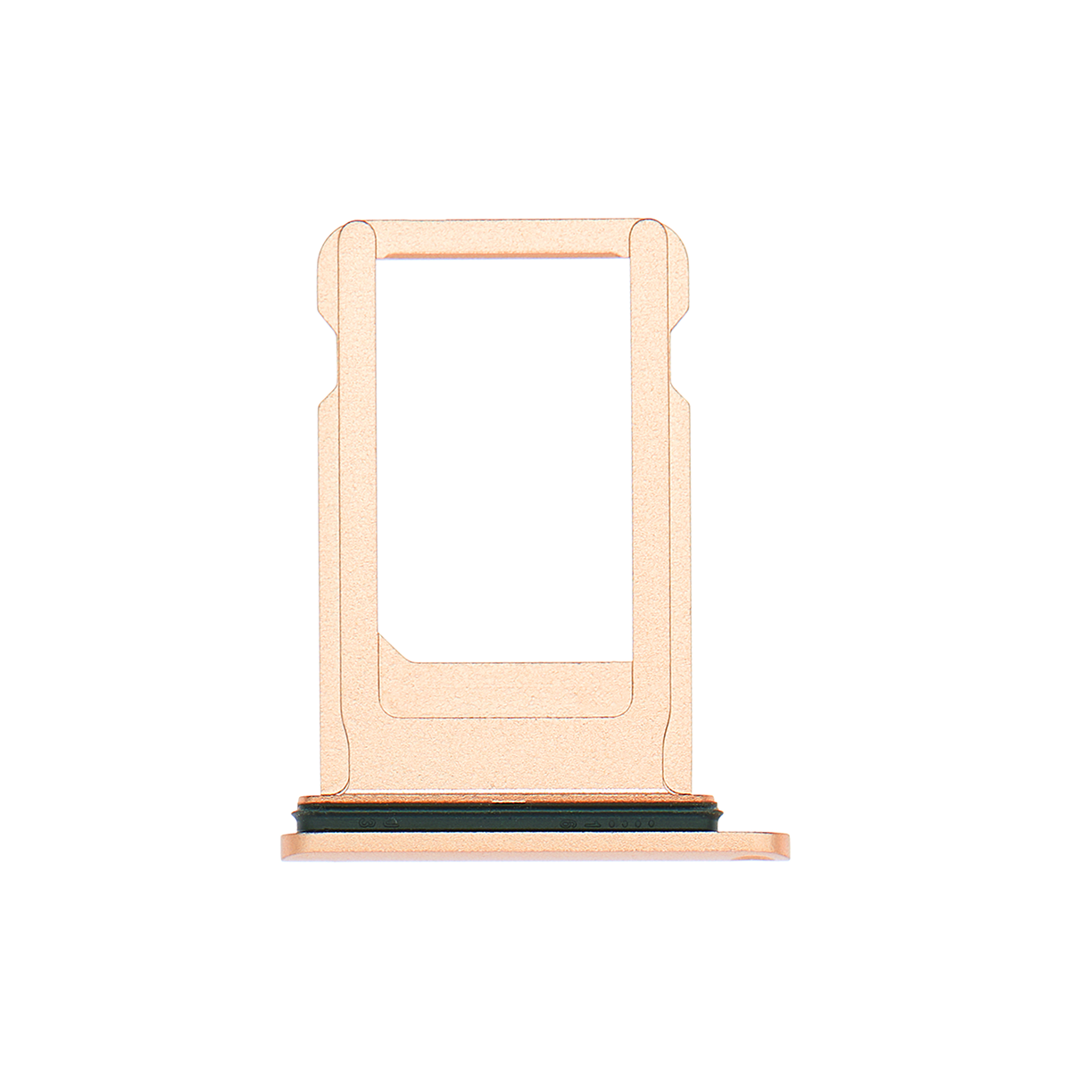 For Apple iPhone 8 Plus Sim Kaarthouder Goud Getrokken