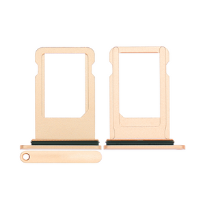 For Apple iPhone 8 Plus Sim Kaarthouder Goud Getrokken