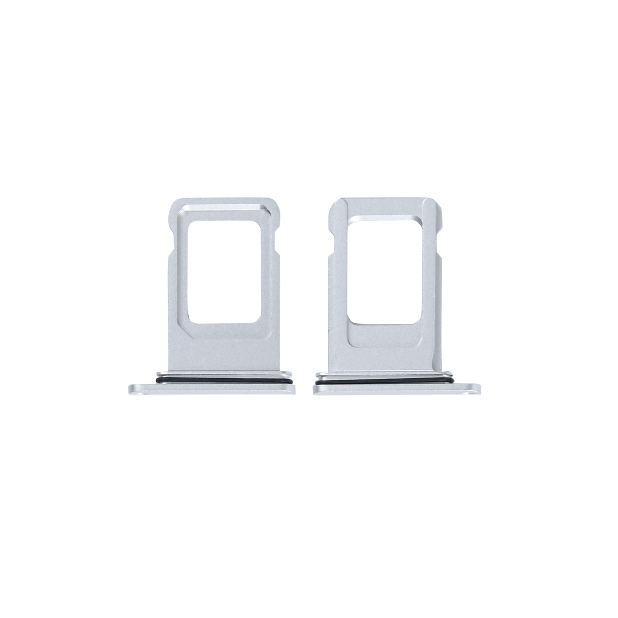 For Apple iPhone 11 Sim Kaarthouder Wit Getrokken