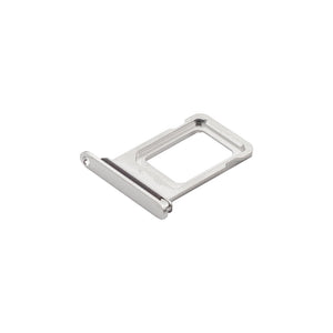 For Apple iPhone 11 Pro Sim Kaarthouder Mat Zilver Getrokken