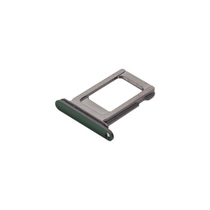 For Apple iPhone 11 Pro Sim Kaarthouder Matte Middernacht Groen Getrokken