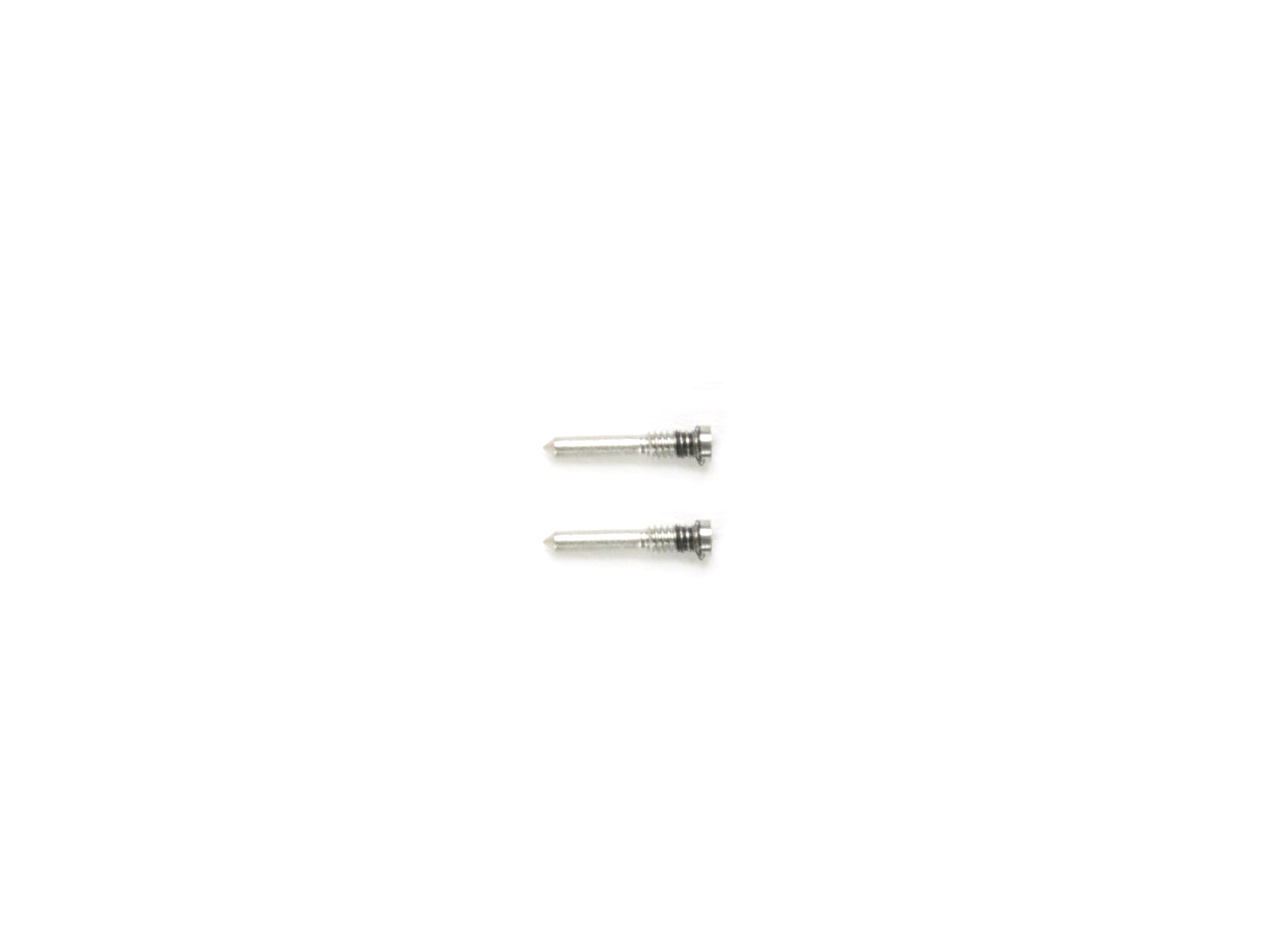 Voor iPhone X Onderste Schroef Set Zilver (10st)