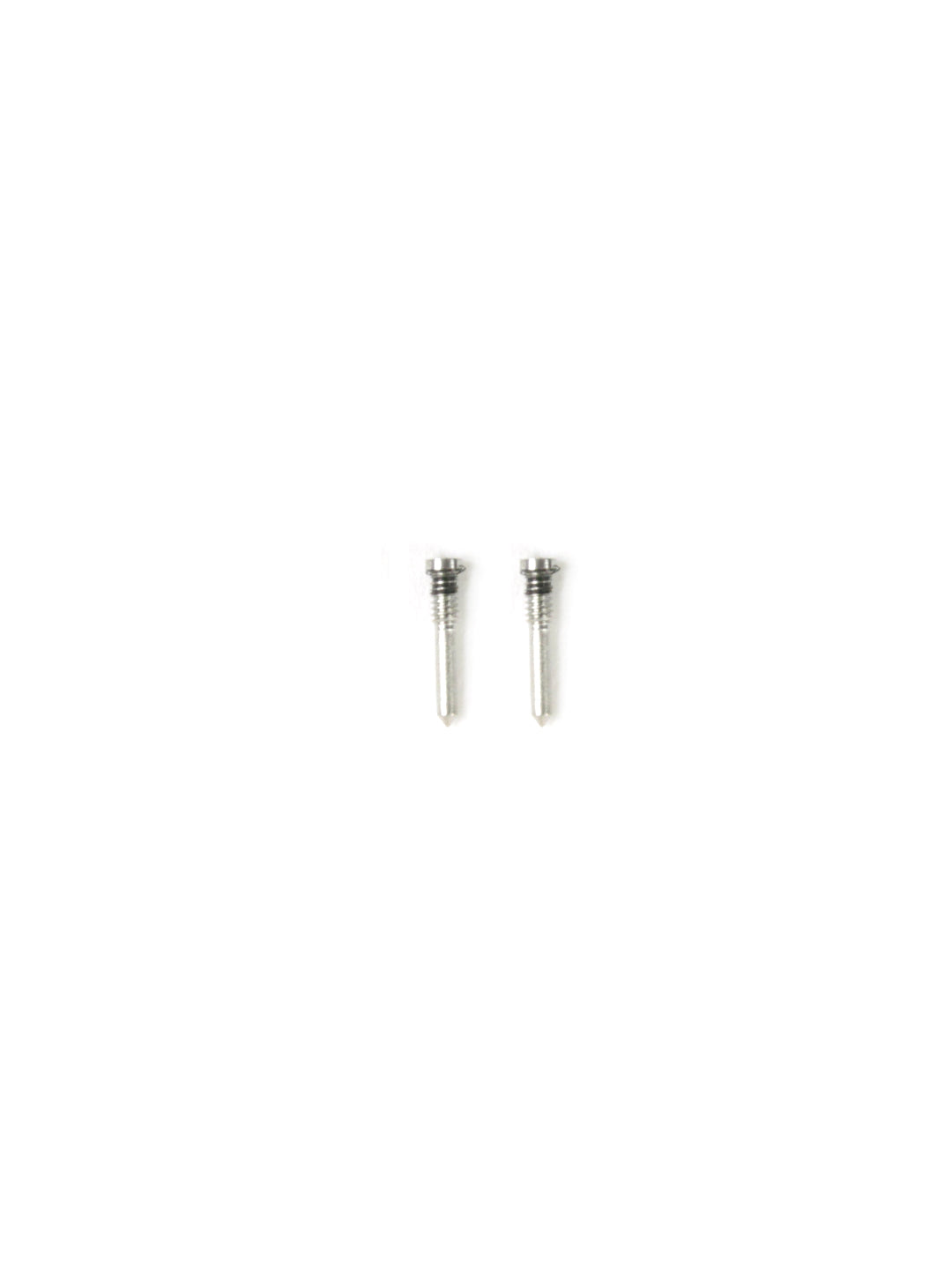 Voor iPhone X Onderste Schroef Set Zilver (10st)