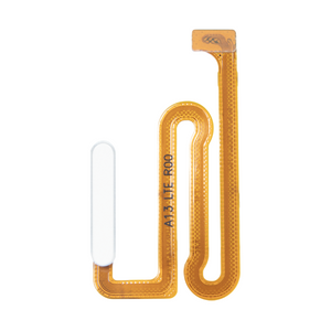 Samsung Galaxy A13 A135F, A137F Vingerafdruksensor Flex met aan/uit-knop Wit OEM