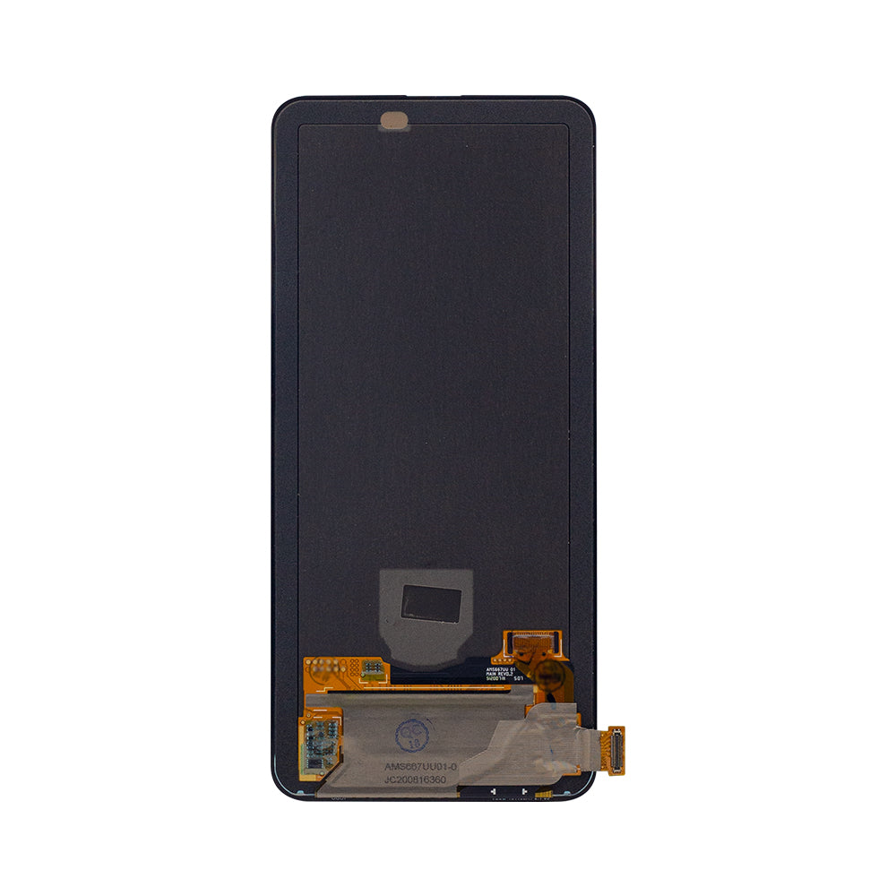 Xiaomi Poco F2 Pro-scherm en digitizer zonder frame, zwart servicepakket