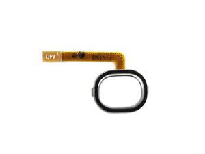 Samsung Galaxy A40 A405F Vingerafdruksensor Flex met Home-knop Wit OEM