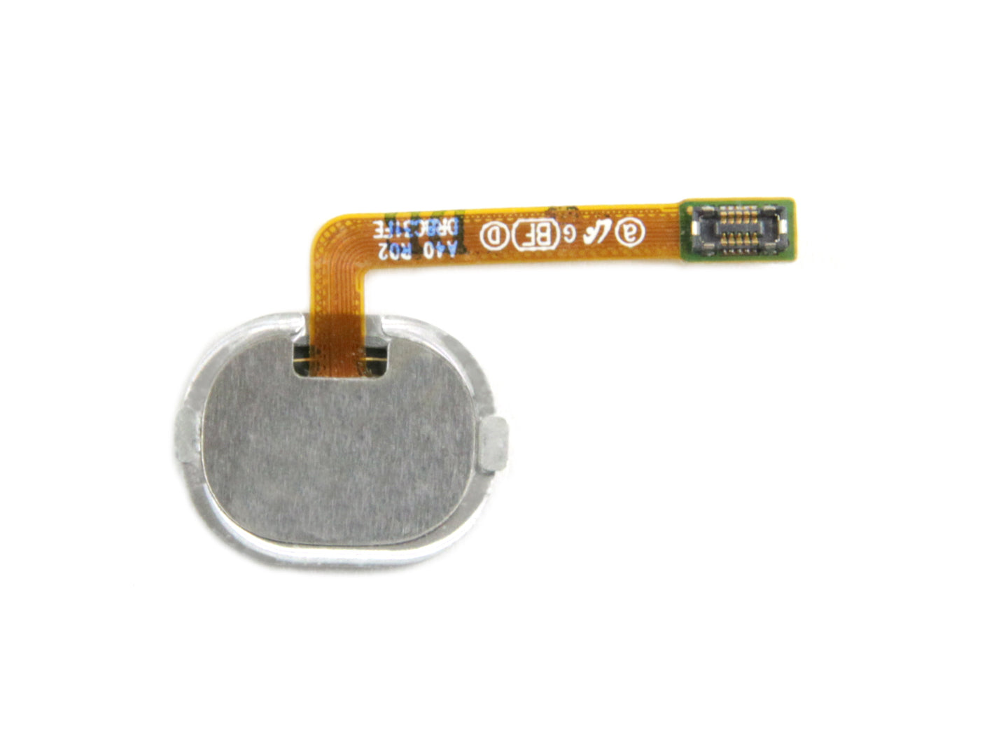 Samsung Galaxy A40 A405F Vingerafdruksensor Flex met Home-knop Wit OEM