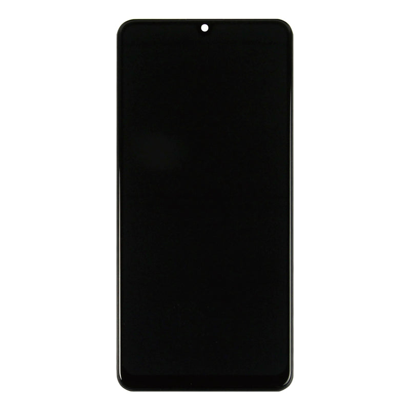 Samsung Galaxy M32 M325F Beeldscherm en Digitizer met Frame Zwart Service Pack