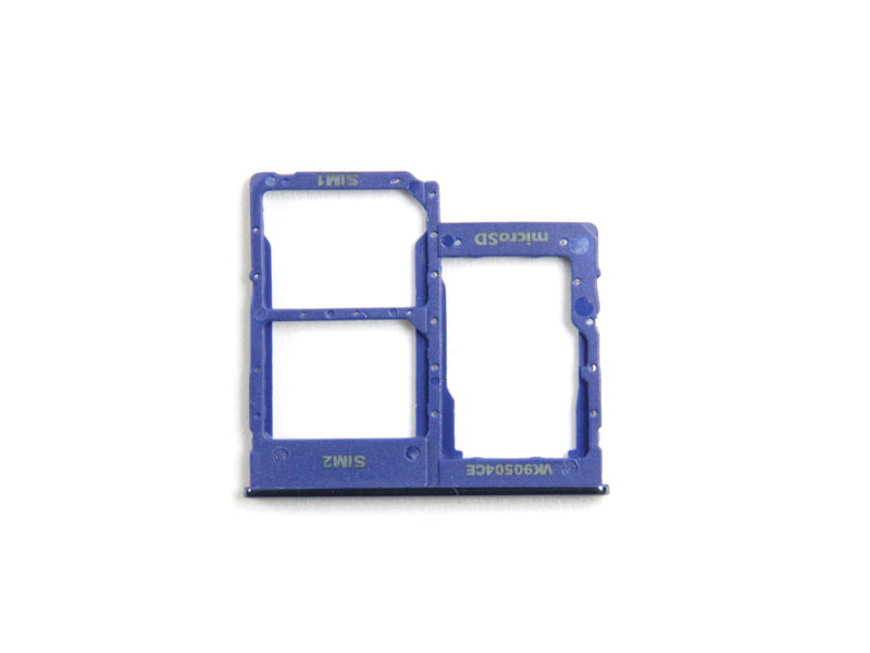 Samsung Galaxy A40 A405F Simkaart Houder Blauw OEM