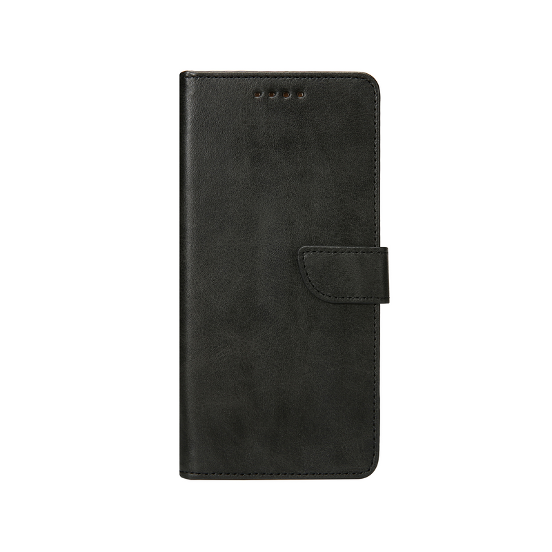 Rixus Boekenhoes Voor Samsung Galaxy A03 Kern Zwart