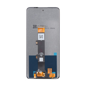 Motorola Moto G22-scherm en digitizer zonder frame, zwart, OEM