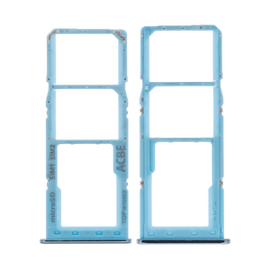 Samsung Galaxy A32 4G A325F Sim Card Holder Awesome Blue OEM