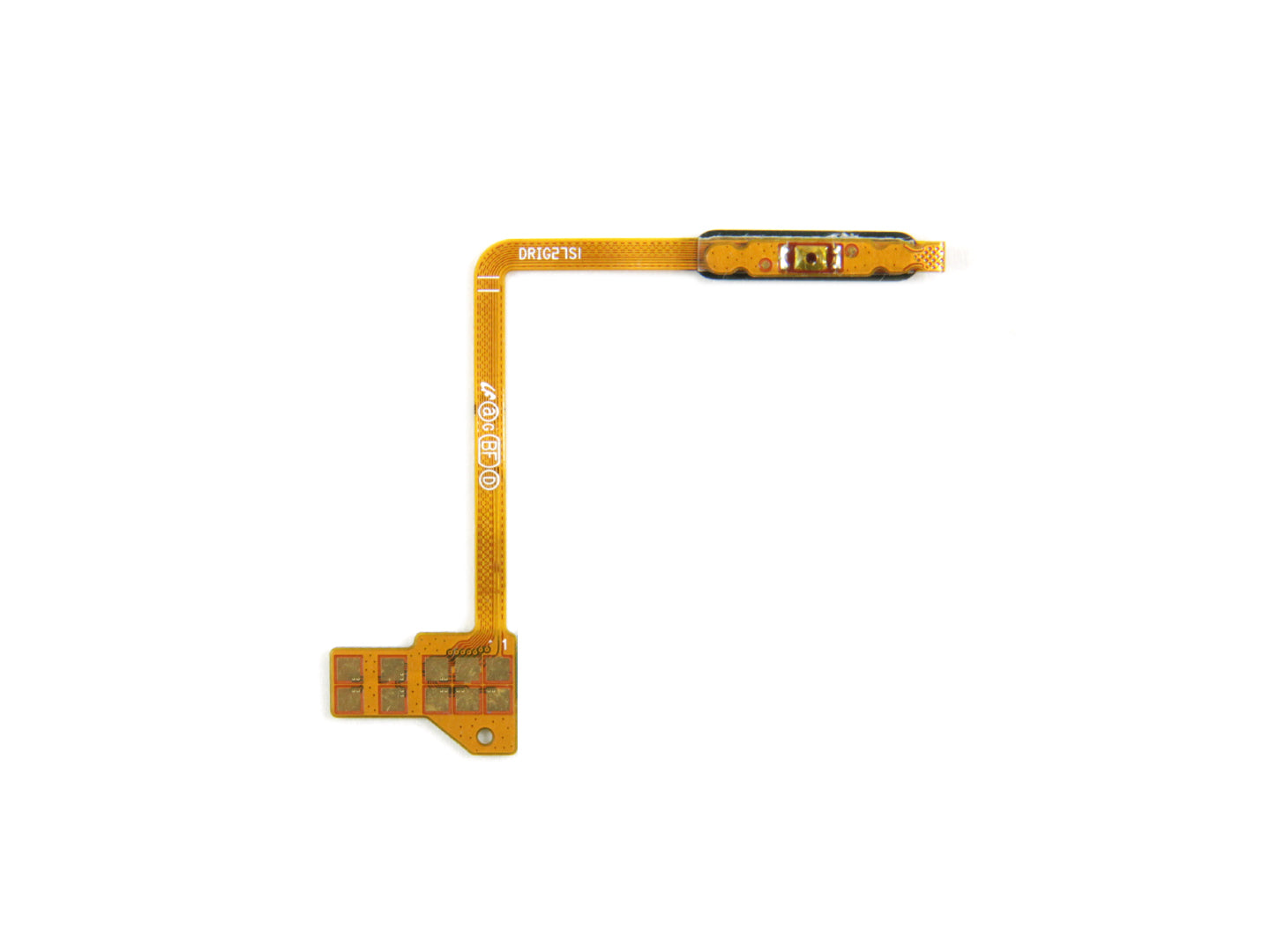 Samsung Galaxy J6 Plus J610F Vingerafdruksensor Flex met aan/uit-knop Zwart OEM