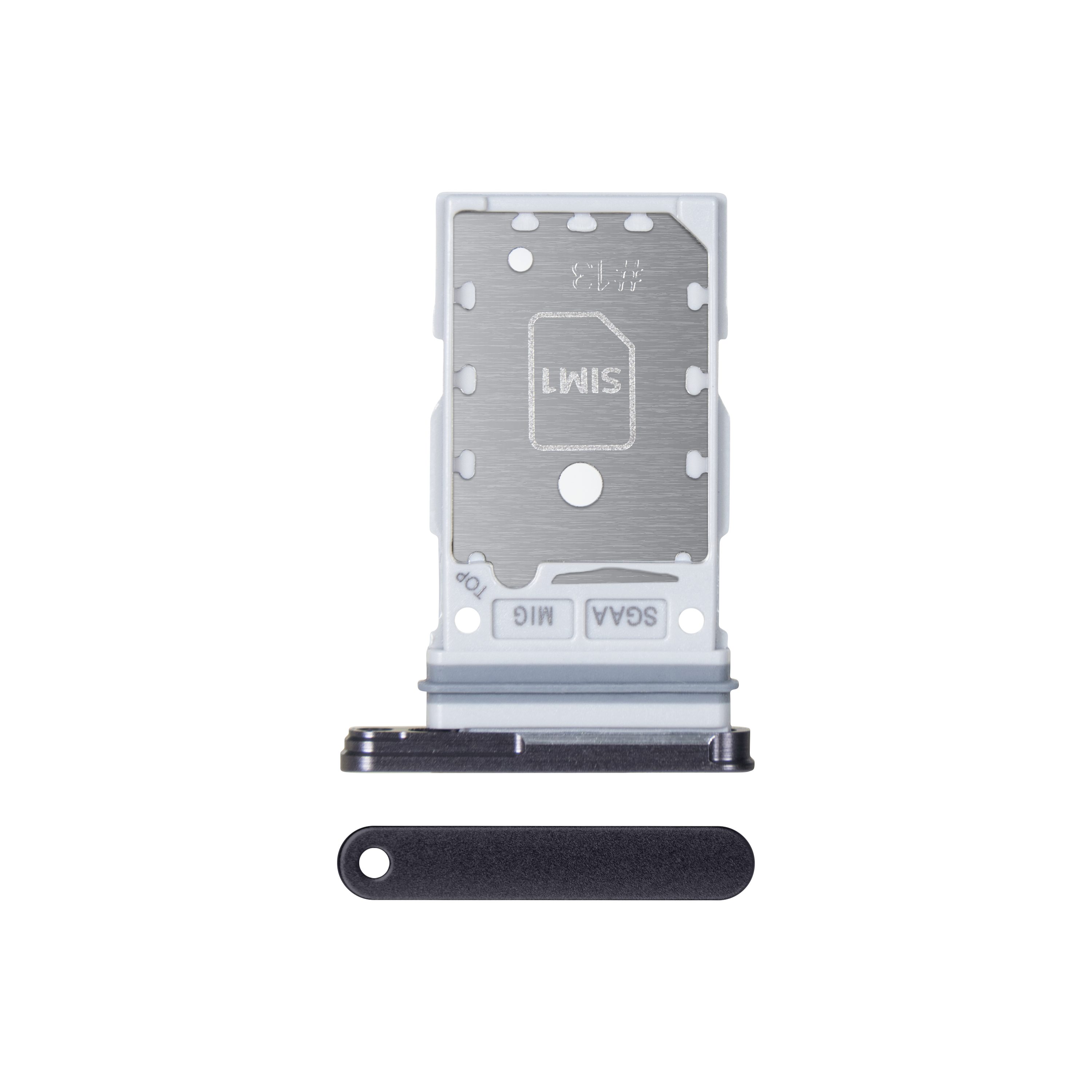 Samsung Galaxy S23 FE S711B Sim kaarthouder grafiet OEM