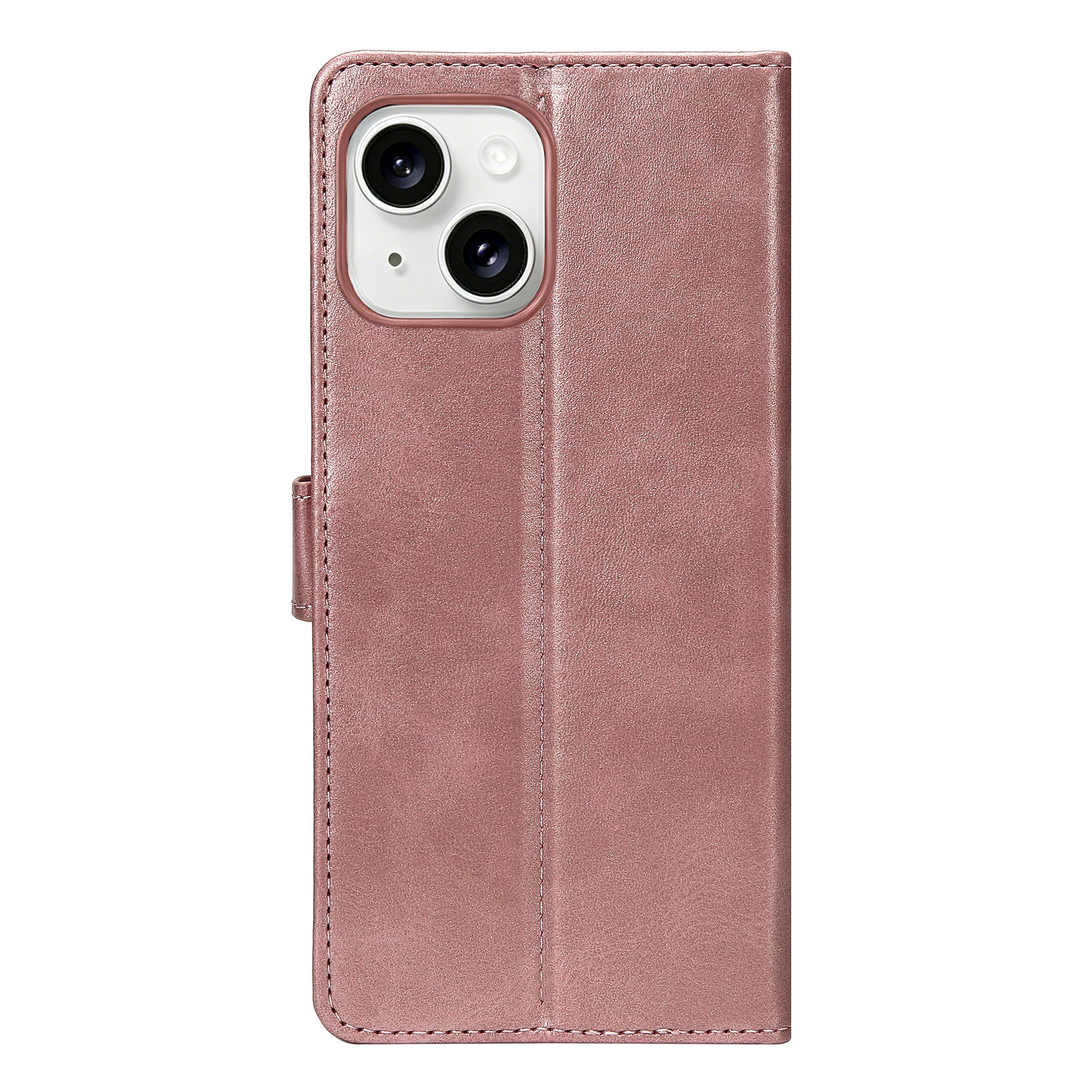 Rixus Boekenhoesje For Apple iPhone 15 Roze