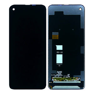 Motorola One Vision (P50) scherm en digitizer zonder frame, zwart, OEM