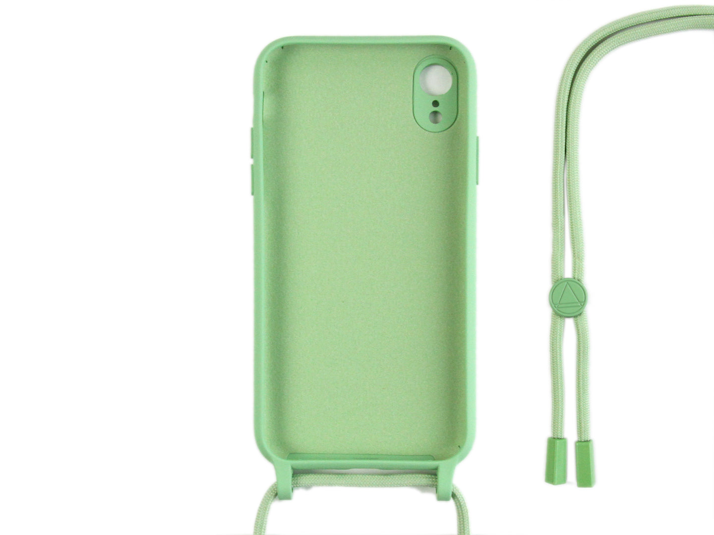 Rixus TPU halsketting koord cover For Apple iPhone XR Matcha