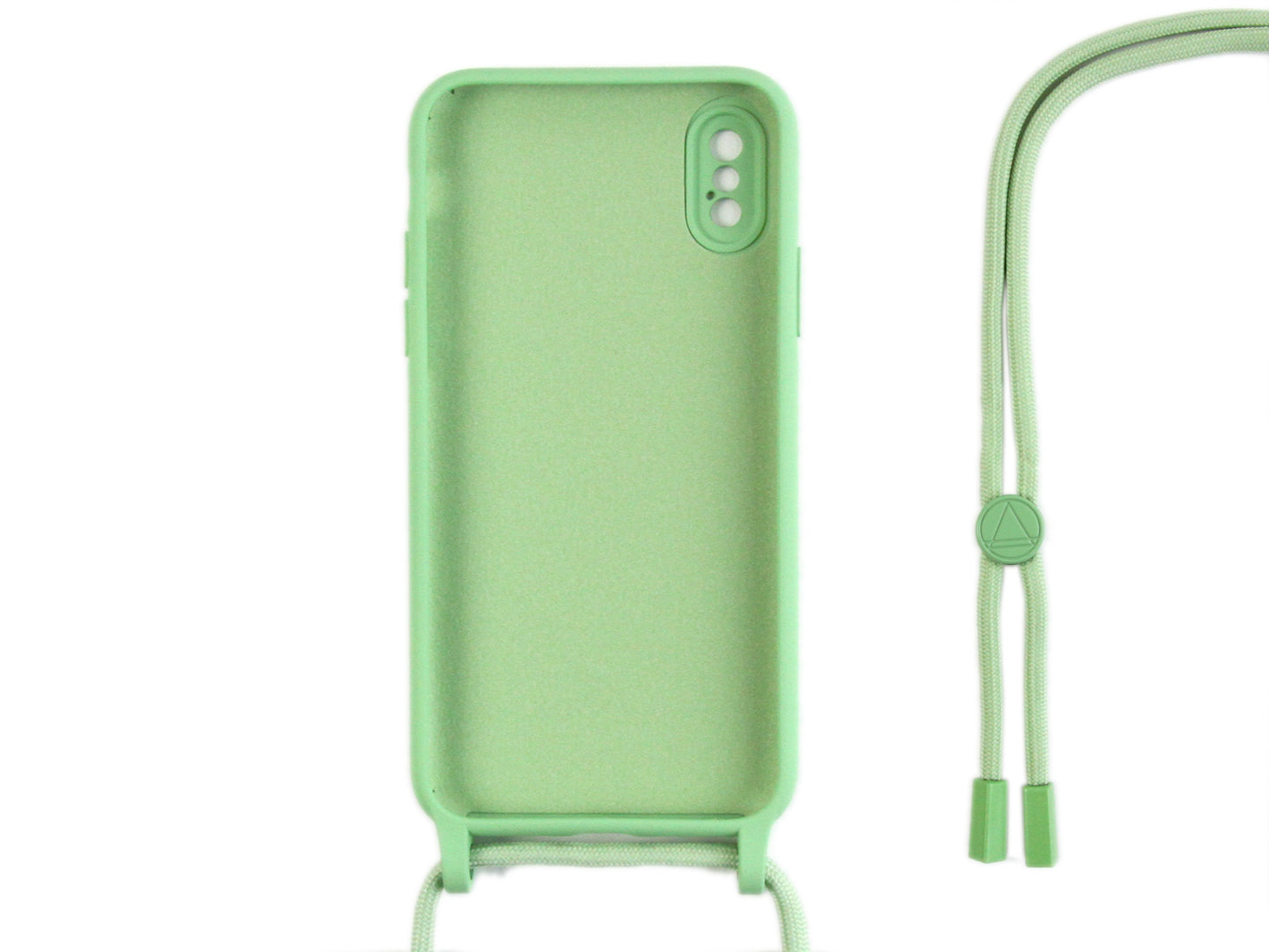 Rixus TPU halsketting koord cover For Apple iPhone X, XS Matcha