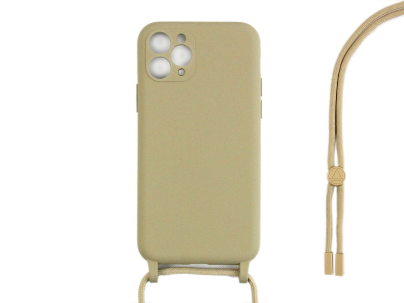 Rixus TPU Halskoorddekking For Apple iPhone 11 Pro Goud
