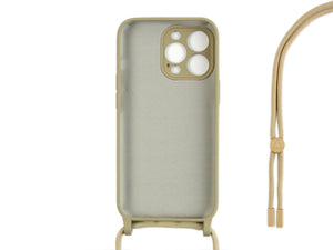 Rixus TPU Halskoorddekking For Apple iPhone 14 Pro Max Goud