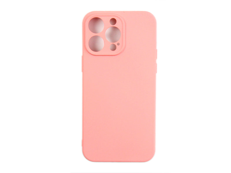 Rixus Zacht TPU Telefoonhoesje For Apple iPhone 14 Pro Max Roze
