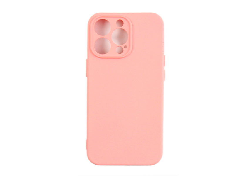 Rixus Zacht TPU Telefoonhoesje For Apple iPhone 13 Pro Roze