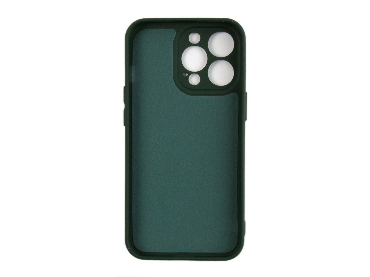 Rixus Zacht TPU Telefoonhoesje For Apple iPhone 13 Pro Donkergroen