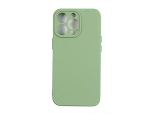 Rixus Zacht TPU Telefoonhoesje For Apple iPhone 13 Pro Matcha