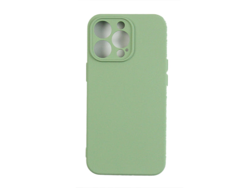 Rixus Zacht TPU Telefoonhoesje For Apple iPhone 13 Pro Matcha