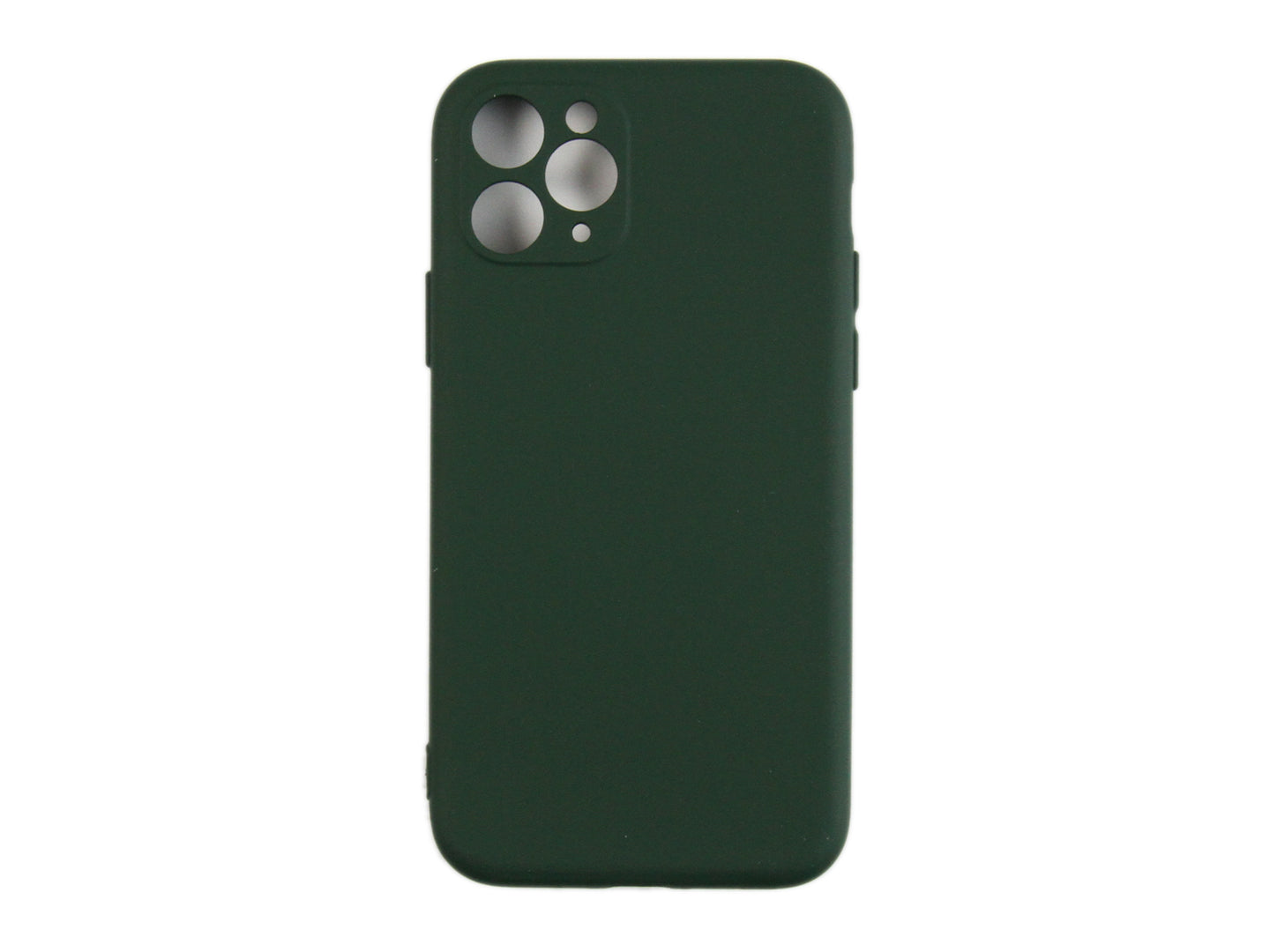 Rixus Zacht TPU Telefoonhoesje For Apple iPhone 11 Pro Donkergroen