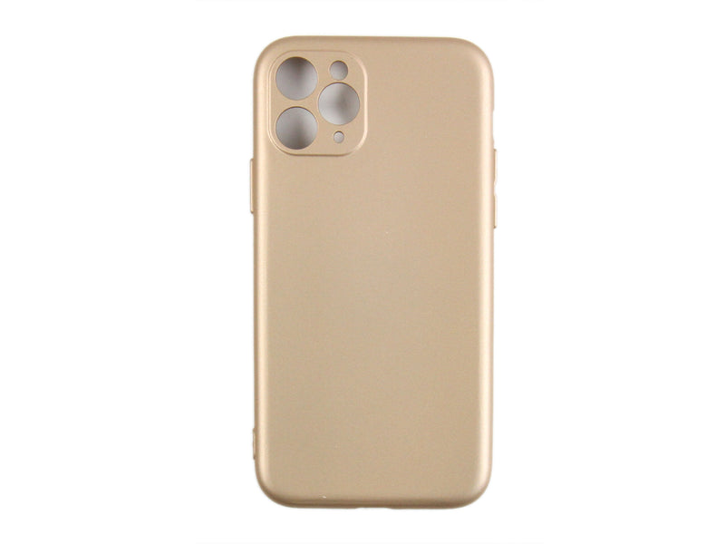 Rixus Zacht TPU Telefoonhoesje For Apple iPhone 11 Pro Goud