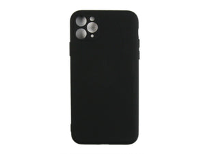 Rixus Zacht TPU Telefoonhoesje For Apple iPhone 11 Pro Max Zwart