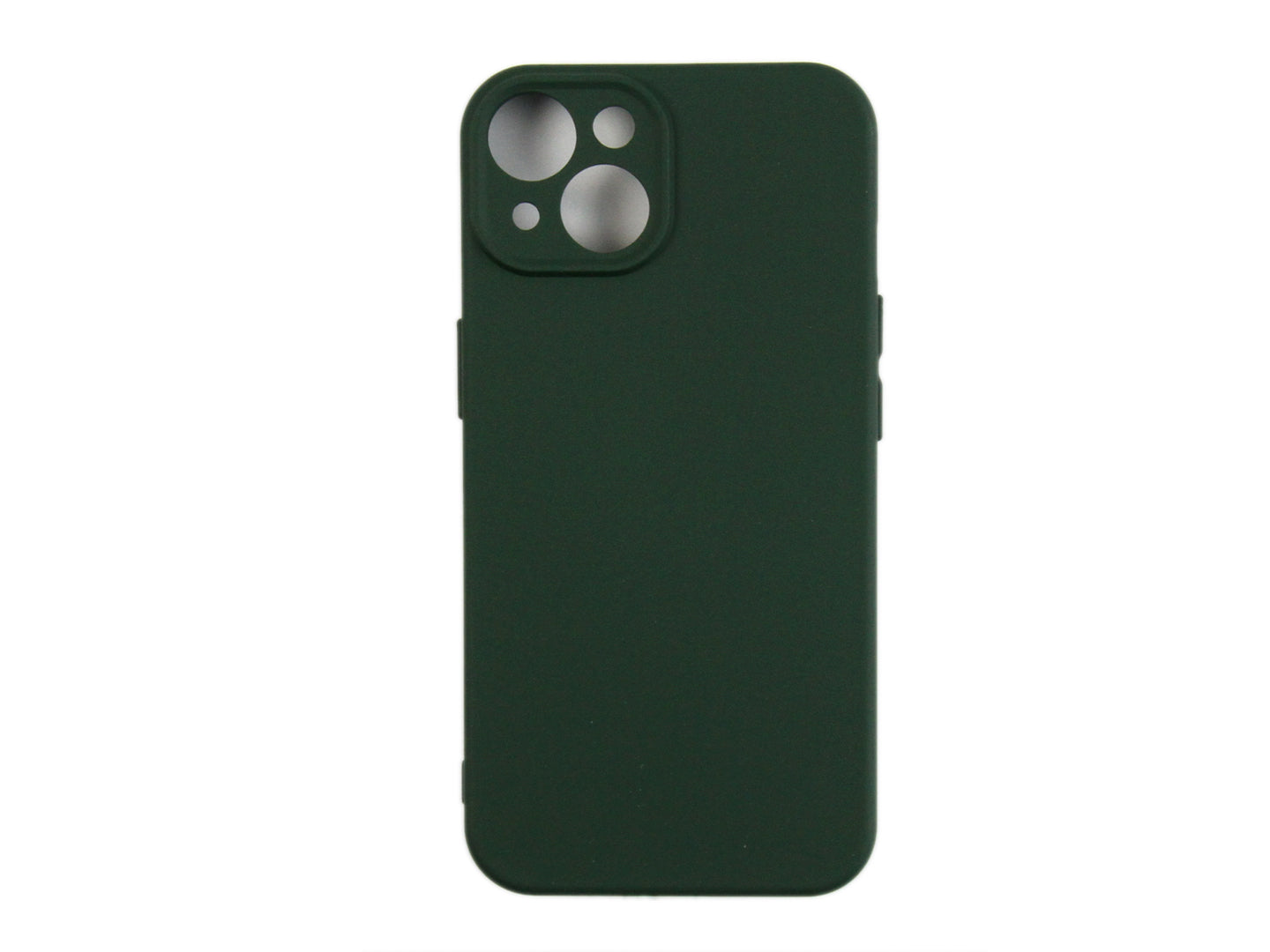 Rixus Zacht TPU Telefoonhoesje For Apple iPhone 14 Donkergroen