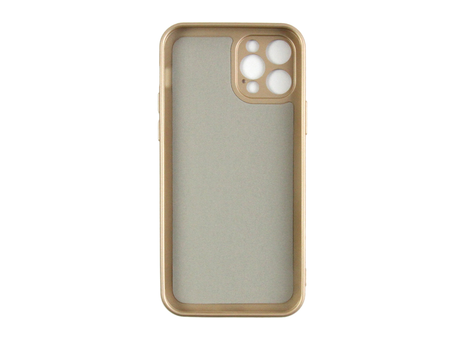Rixus Zacht TPU Telefoonhoesje For Apple iPhone 12 Pro Goud