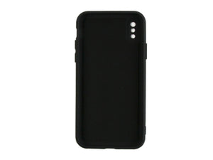 Rixus zachte TPU-telefoonhoes For Apple X, XS zwart