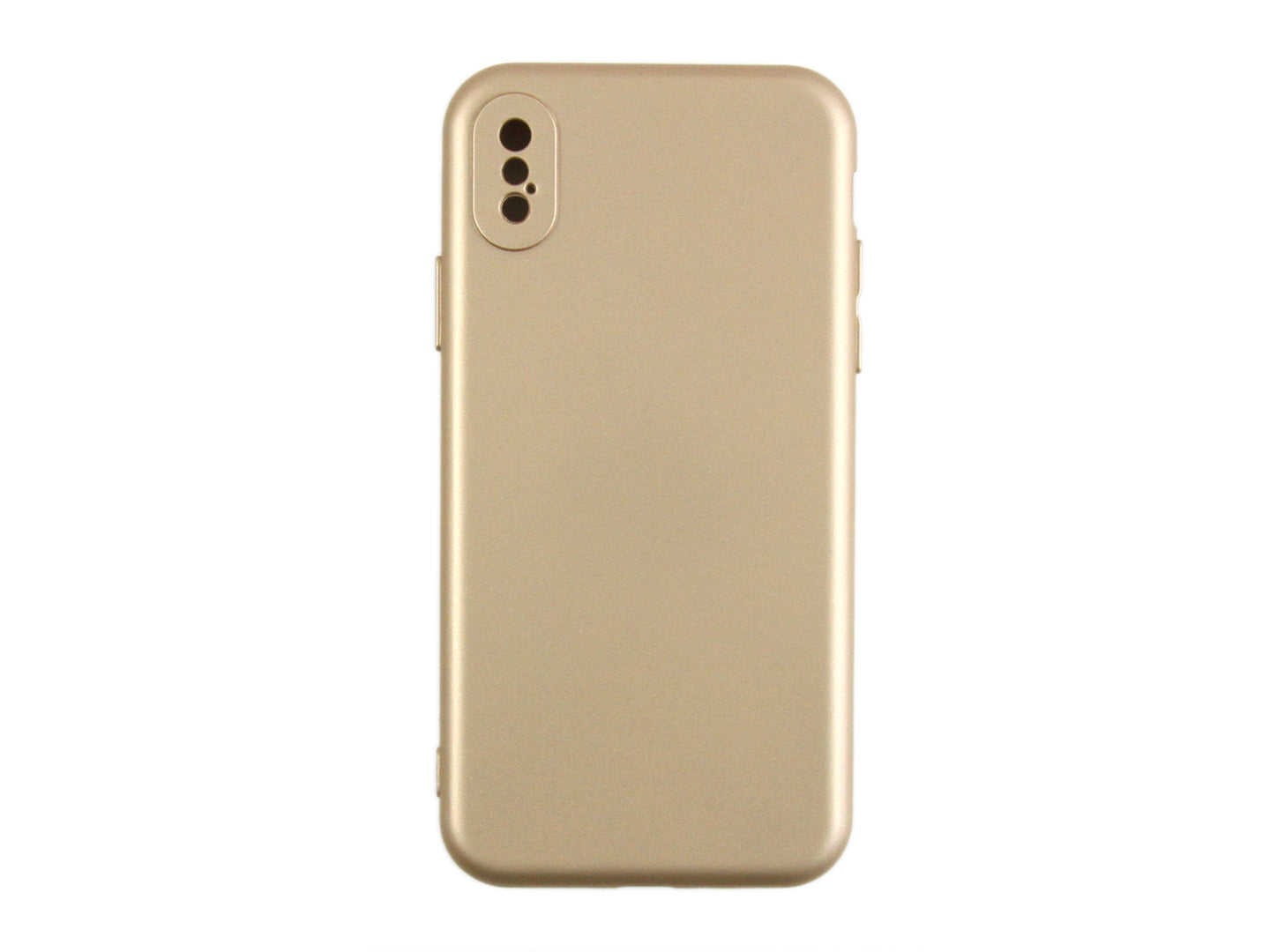 Rixus Zacht TPU Telefoonhoesje For Apple iPhone X, XS Goud