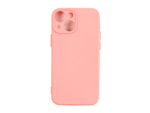 Rixus Zacht TPU Telefoonhoesje For Apple iPhone 13 Mini Roze