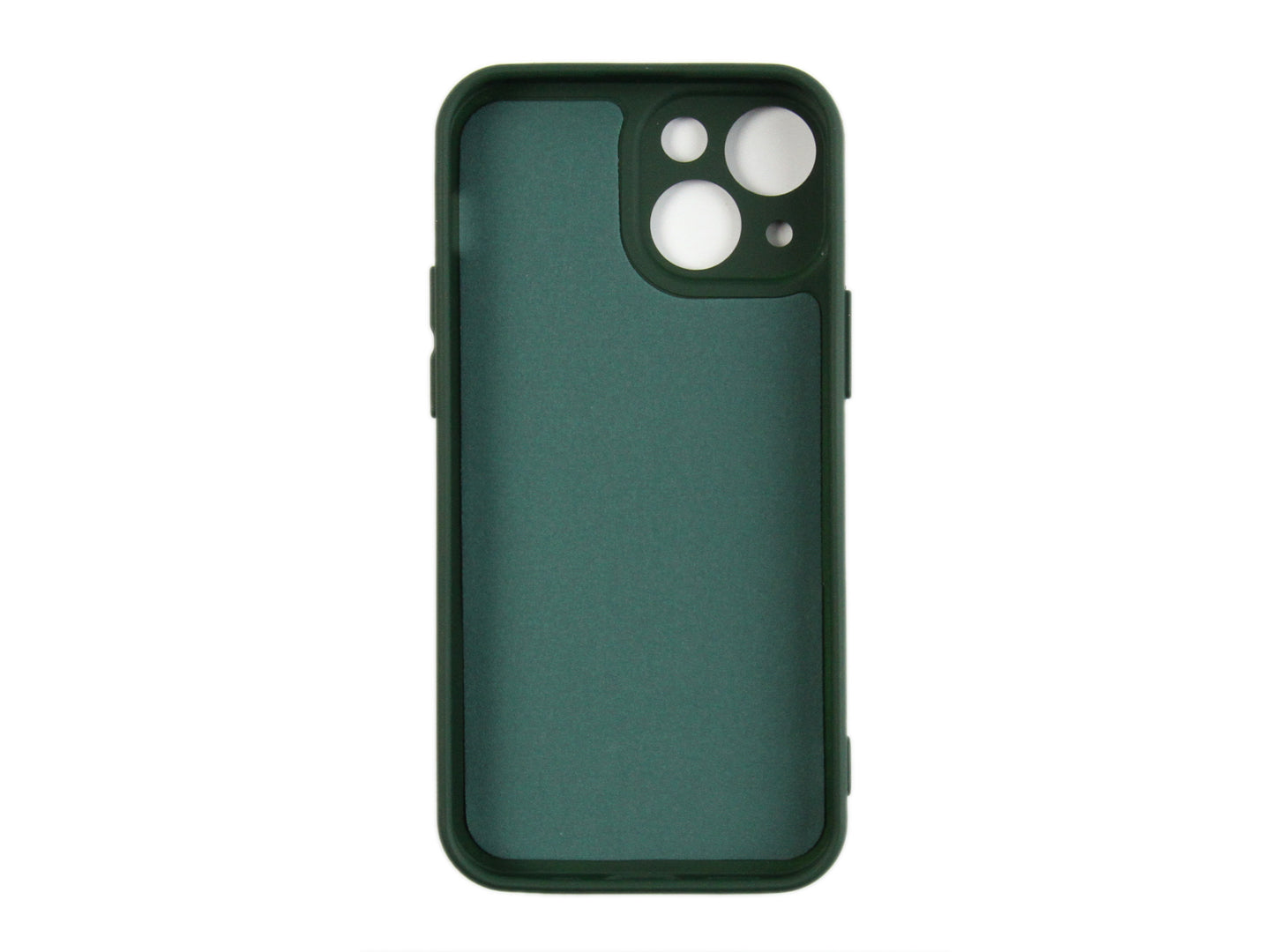 Rixus Zacht TPU Telefoonhoesje For Apple iPhone 13 Mini Donkergroen