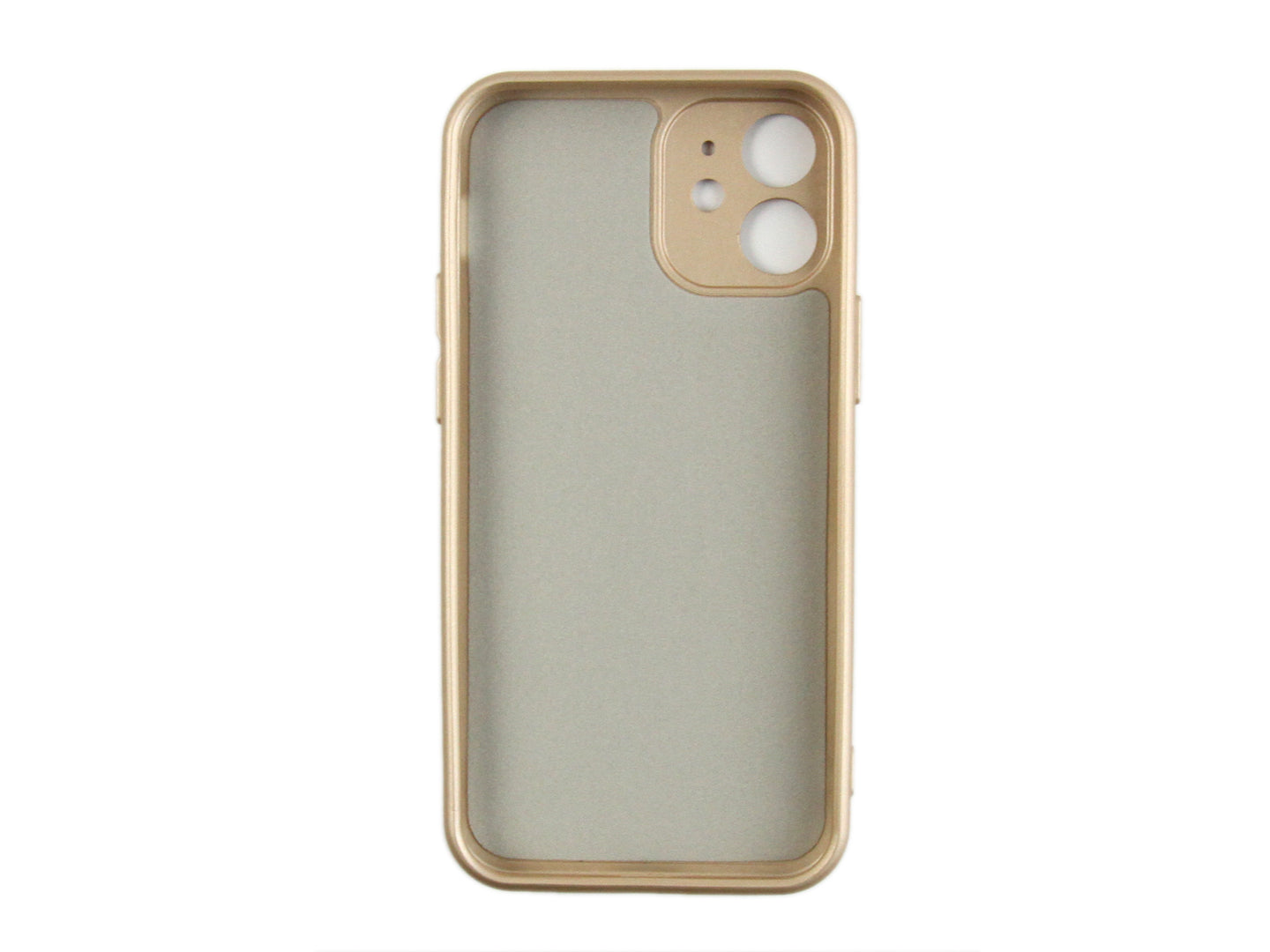 Rixus Zacht TPU Telefoonhoesje For Apple iPhone 12 Mini Goud