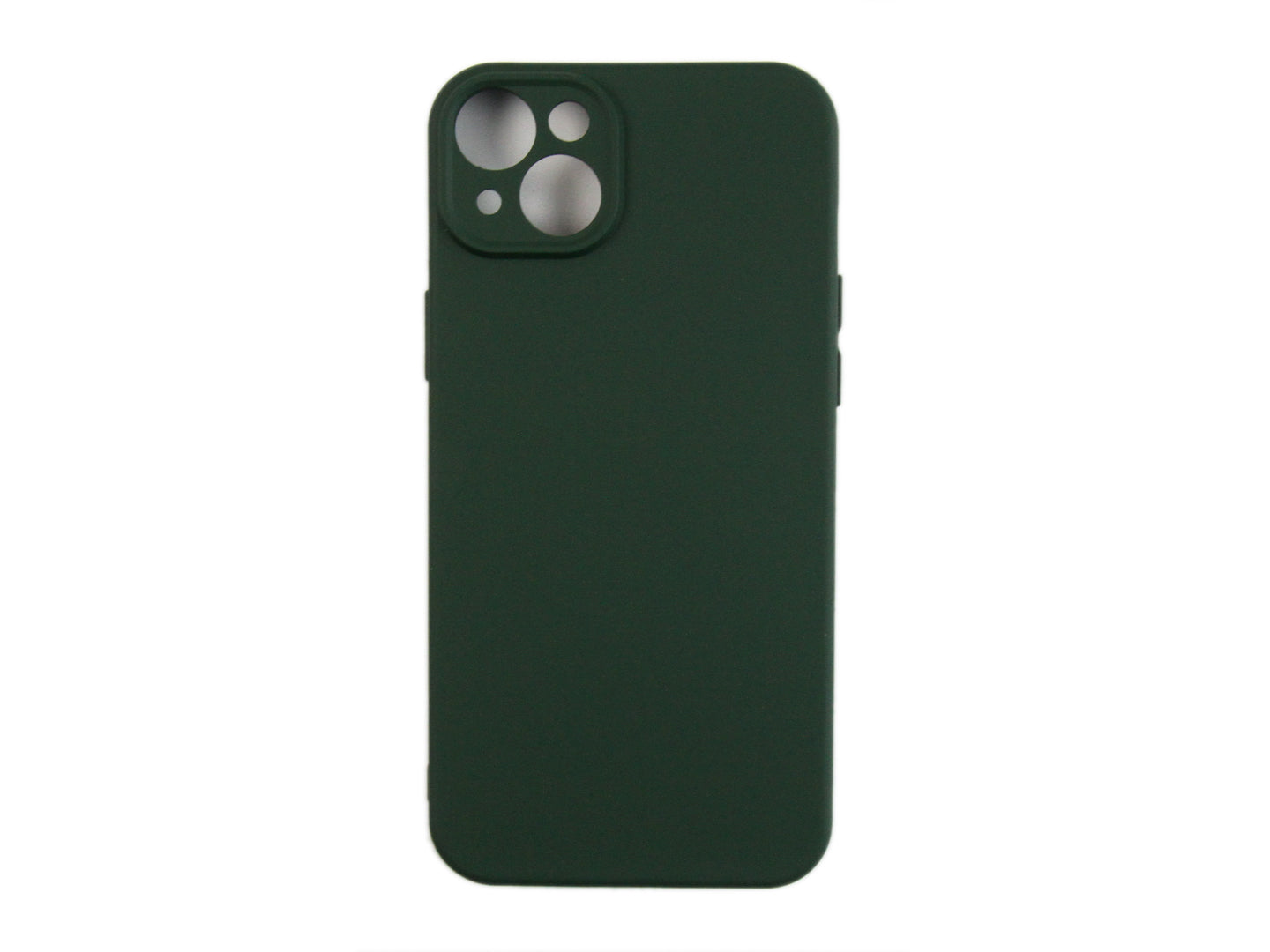 Rixus Zacht TPU Telefoonhoesje For Apple iPhone 14 Plus Donkergroen