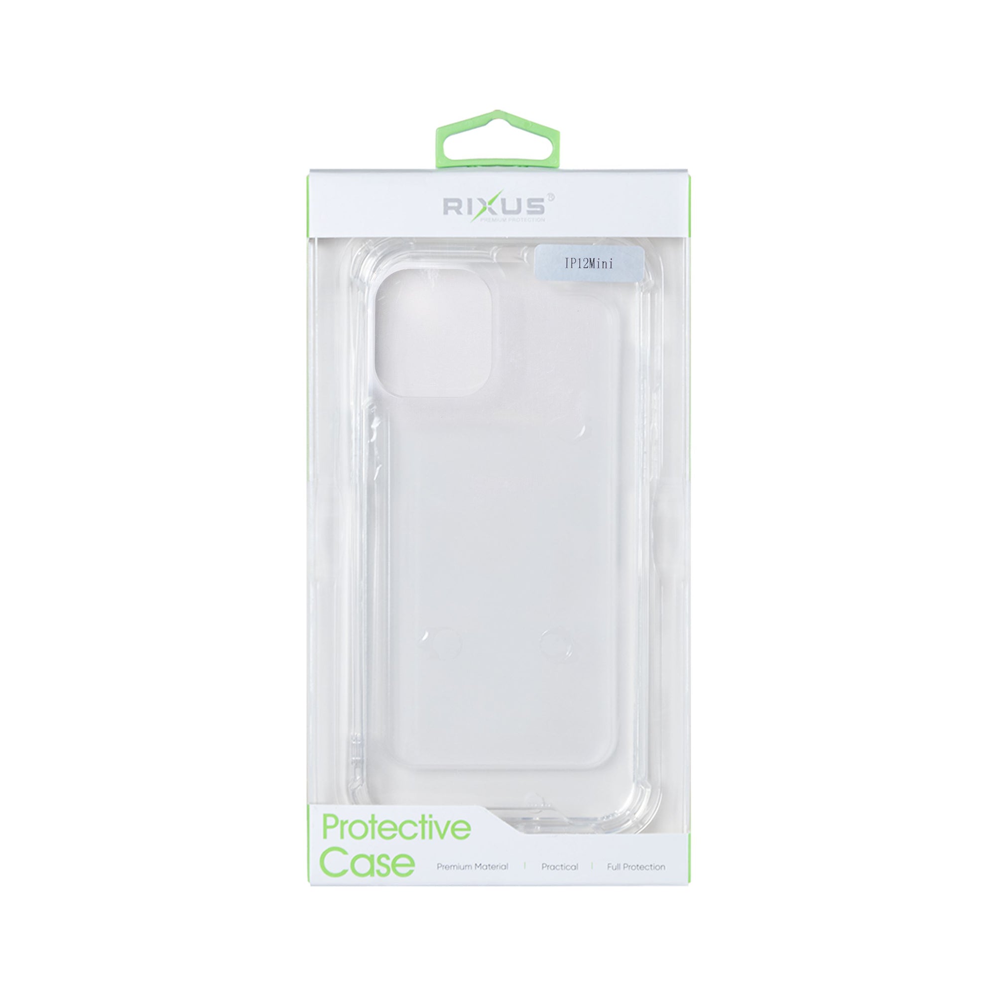 Rixus Anti-Barst Hoesje For Apple iPhone 12 Mini Transparant