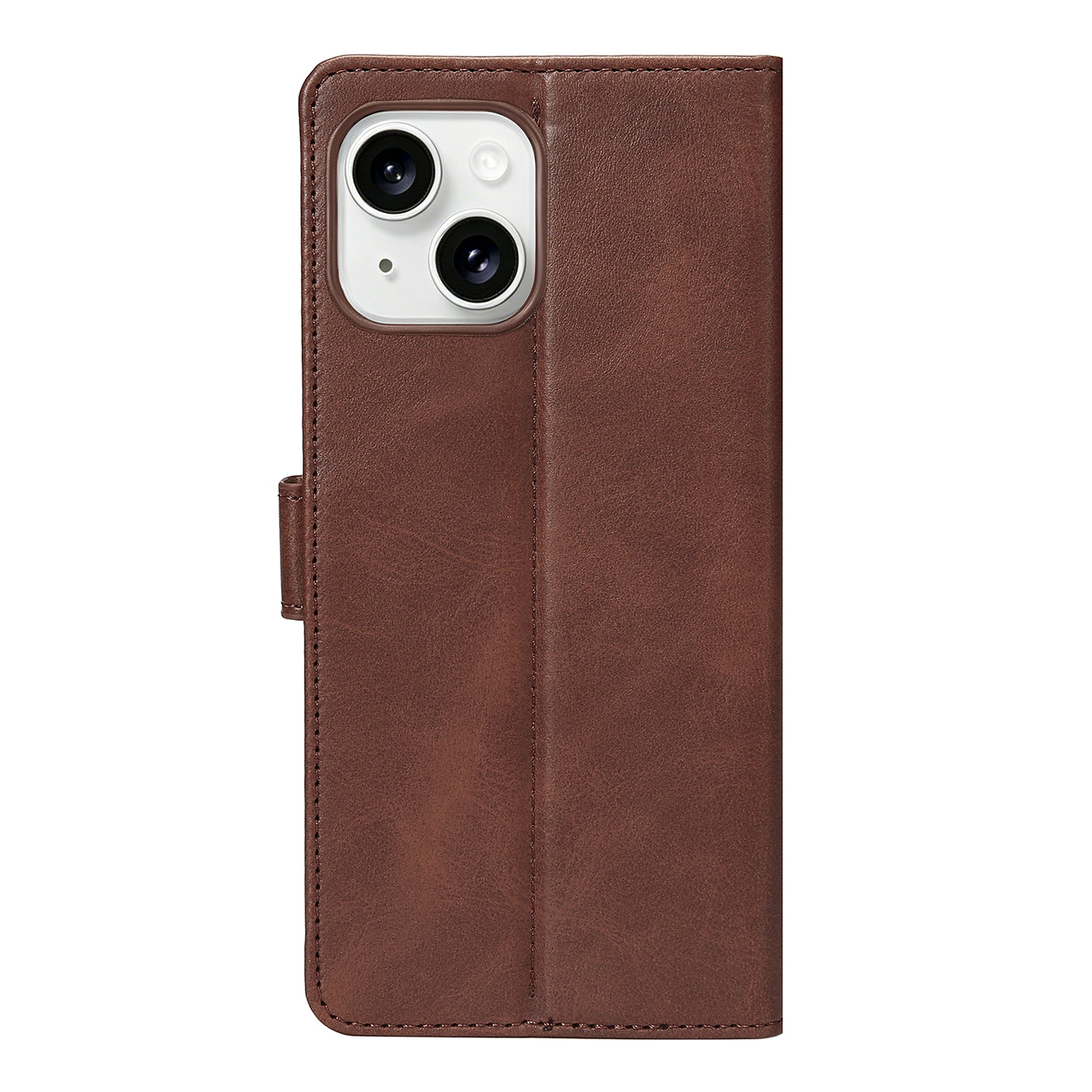 Rixus Boekenhoes For Apple iPhone 15 Bruin