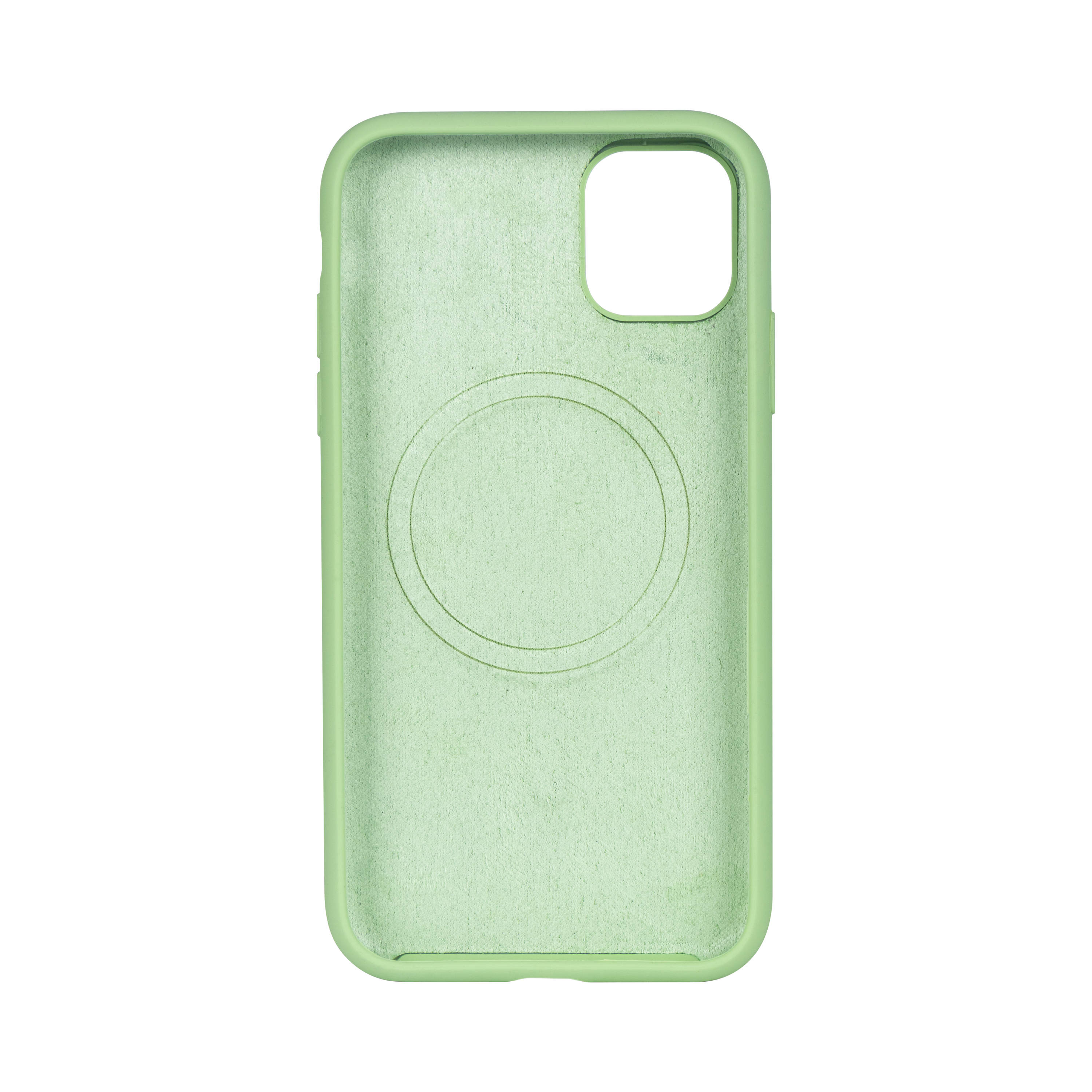 Rixus Soft TPU Phone Case With MagSafe Compatible For Apple iPhone 11 Matcha